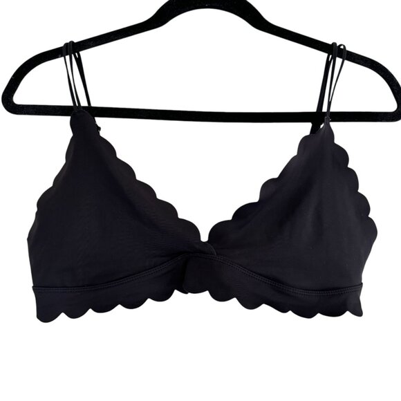 Anthropologie Other - Anthropologie Women's Seamless Scalloped Bralette Size L